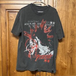 MNML Black and Red Graphic Kids T-Shirt